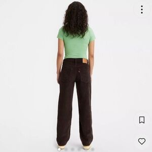 Levi’s baggy dad jean brown corduroy